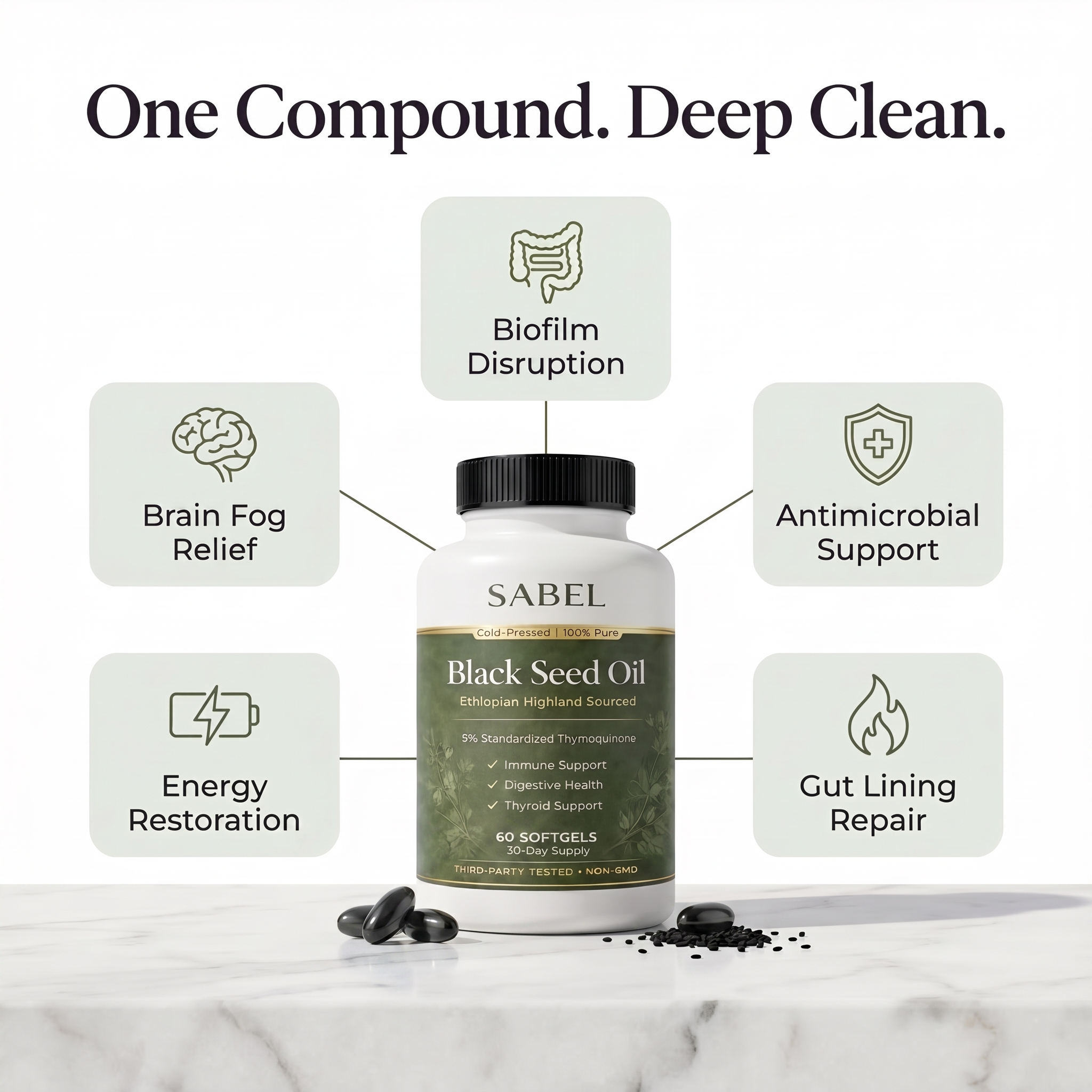 Sabel Ethiopian Black Seed Oil