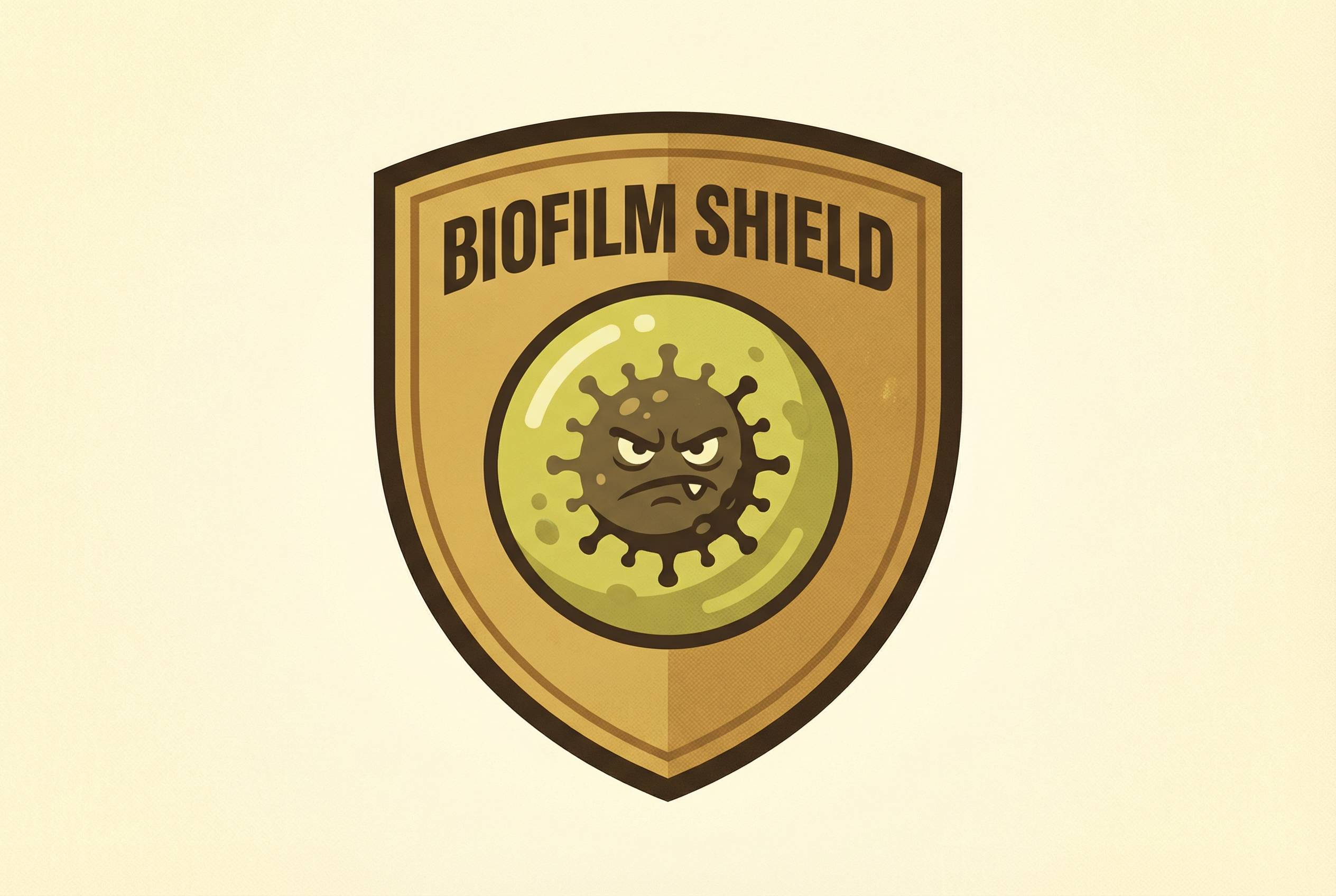 Biofilm Shield — protective barrier parasites build