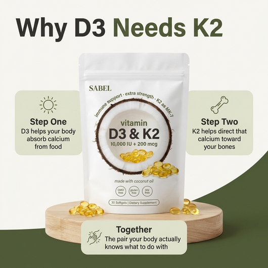Sabel Vitamin D3 + K2