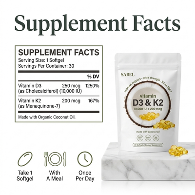Sabel Vitamin D3 + K2
